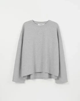 Boxy T-shirt met lange mouwen W