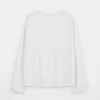 Boxy T-shirt met lange mouwen W