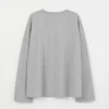 Boxy T-shirt met lange mouwen W