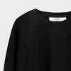 Boxy T-shirt met lange mouwen W