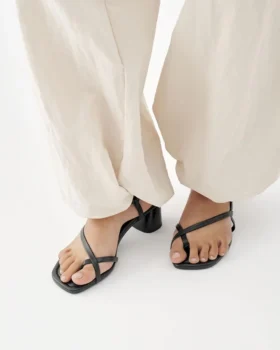 Evie sandalen met hak