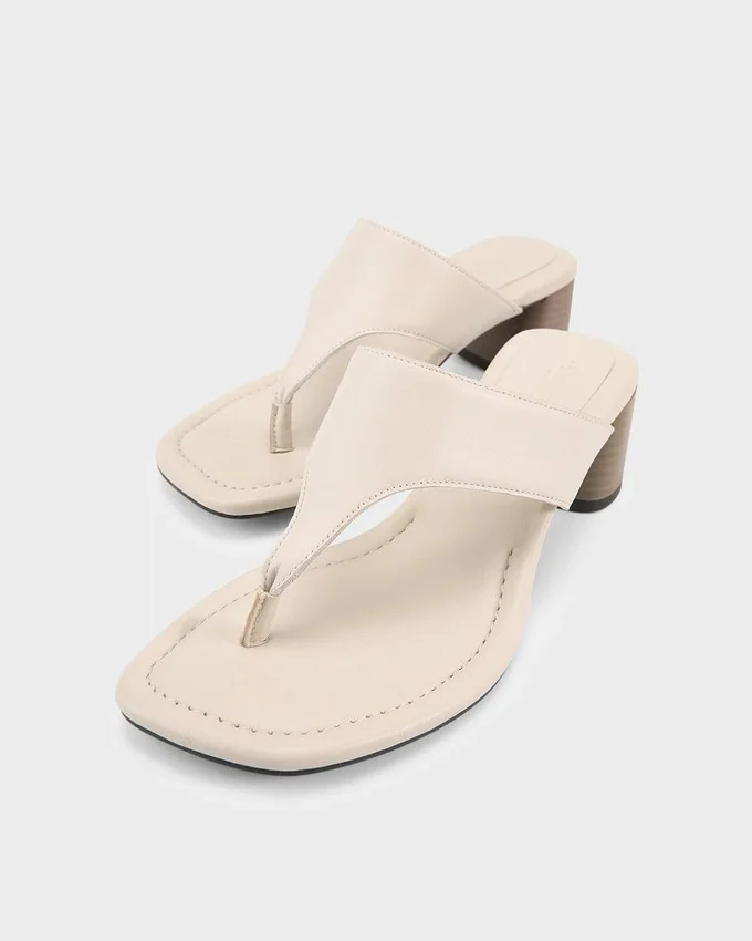 Evie sandalen met hak