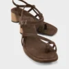 Evie sandalen met hak