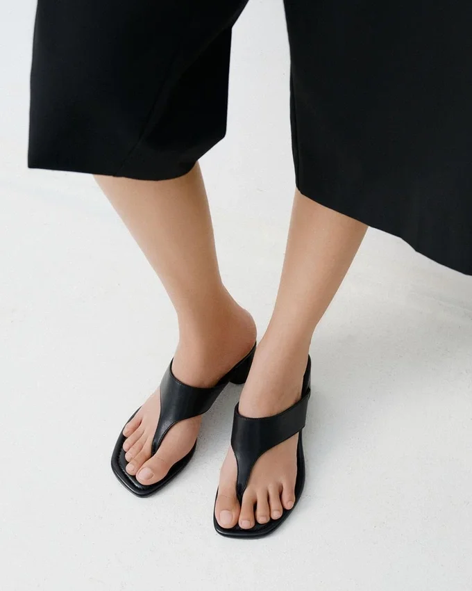 Evie sandalen met hak