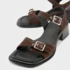 Ines sandalen met hak