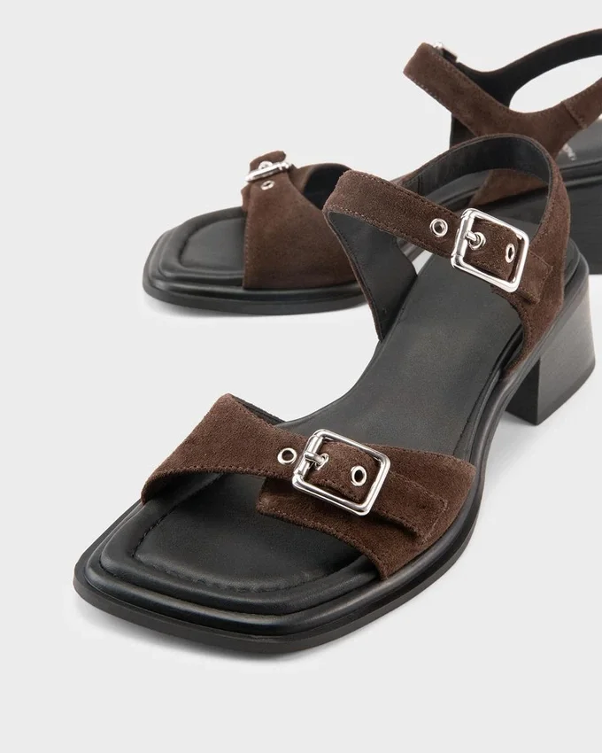 Ines sandalen met hak